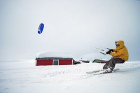 Fabio Ingrosso-snowkite en Norvege 2006
