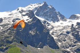 parapente à La Grave