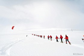 Guillaume Chastagnol - Snowkite a Ercyes en Turquie