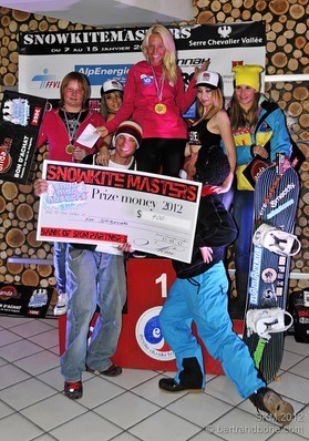 Snowkite Masters 2012 - col du Lautaret (05) France