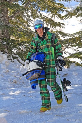 Romain Luppi - snowkite au Liban