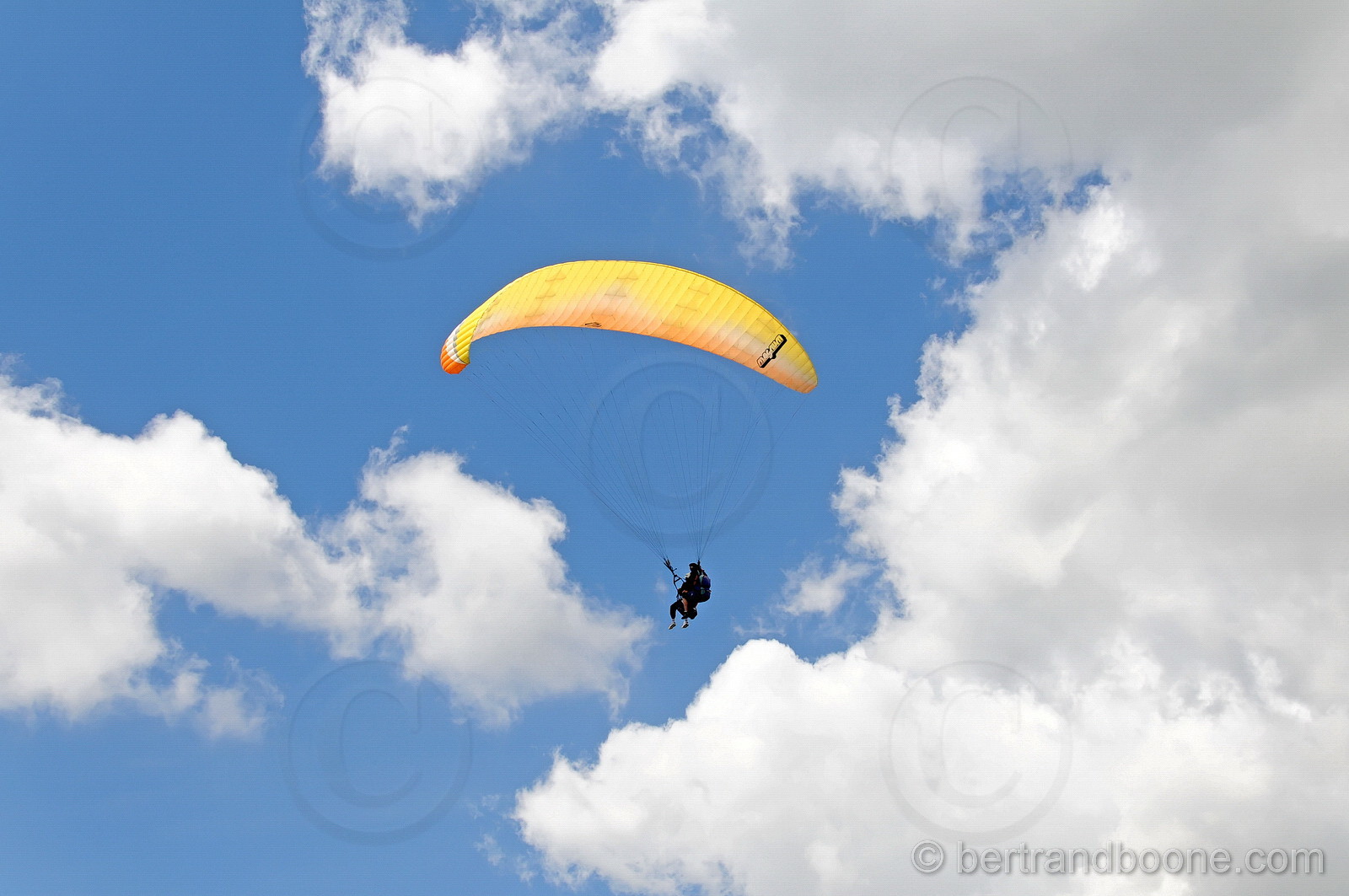 parapente dans le Verdon