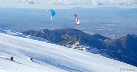 snowkite en sierra nevada (espagne) - j.josserand