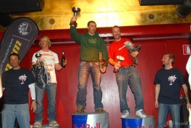 Cortina snowkite contest 2009 passo Giau Italy