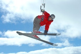 Fabio Ingrosso-snowkite en Norvege 2006